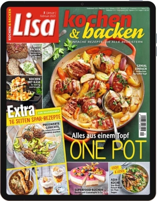 Lisa Kochen & Backen E-Paper - Aktuelle Ausgabe