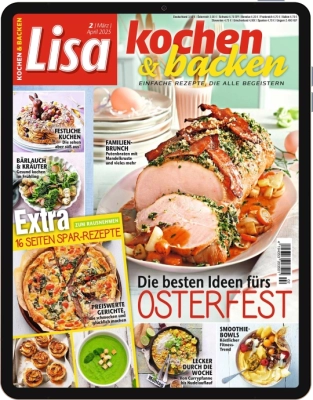 Lisa Kochen & Backen E-Paper - Aktuelle Ausgabe