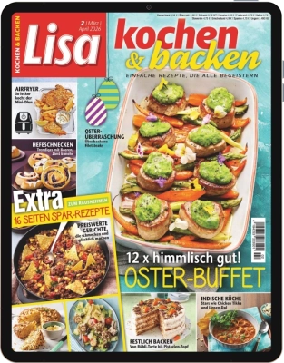 Lisa Kochen & Backen E-Paper - Aktuelle Ausgabe