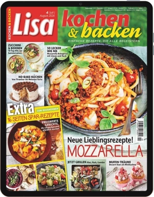 Lisa Kochen & Backen E-Paper - Aktuelle Ausgabe