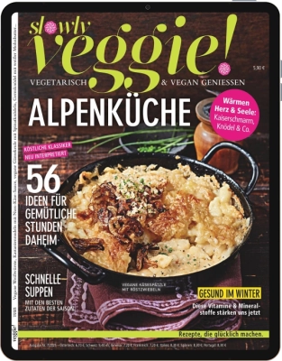 slowly veggie E-Paper - Aktuelle Ausgabe