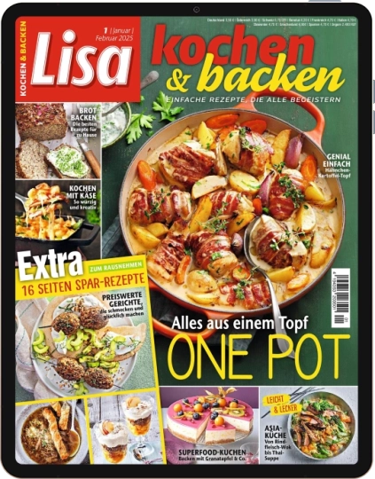 Lisa Kochen & Backen E-Paper - Aktuelle Ausgabe