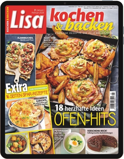 Lisa Kochen & Backen E-Paper - Aktuelle Ausgabe
