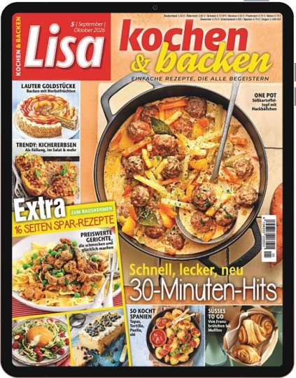 Lisa Kochen & Backen E-Paper - Aktuelle Ausgabe