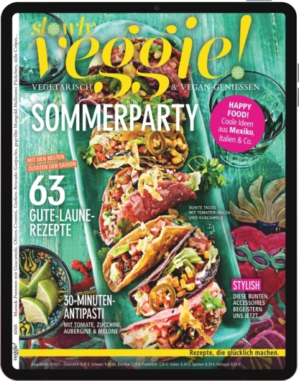 slowly veggie E-Paper - Aktuelle Ausgabe