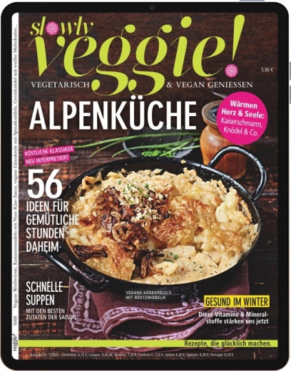 slowly veggie E-Paper - Aktuelle Ausgabe